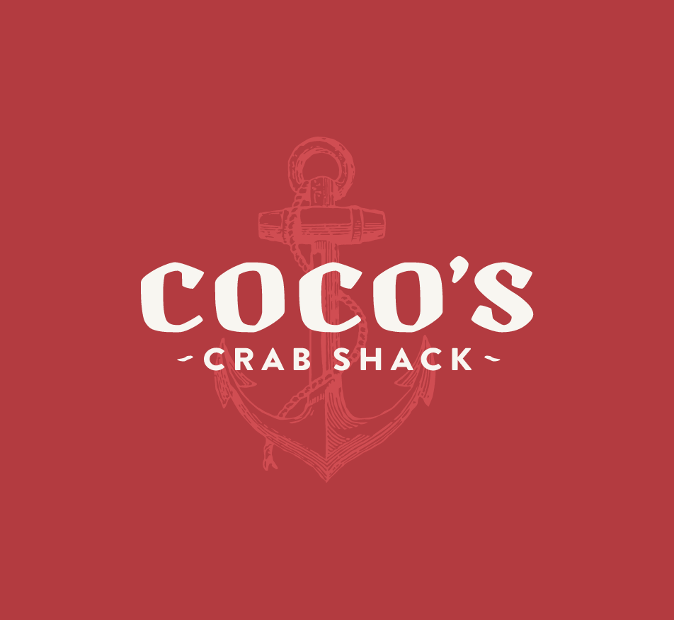 cocos crab shack business cards