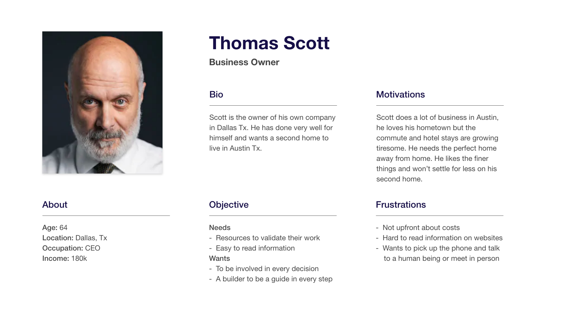 persona of thomas scott