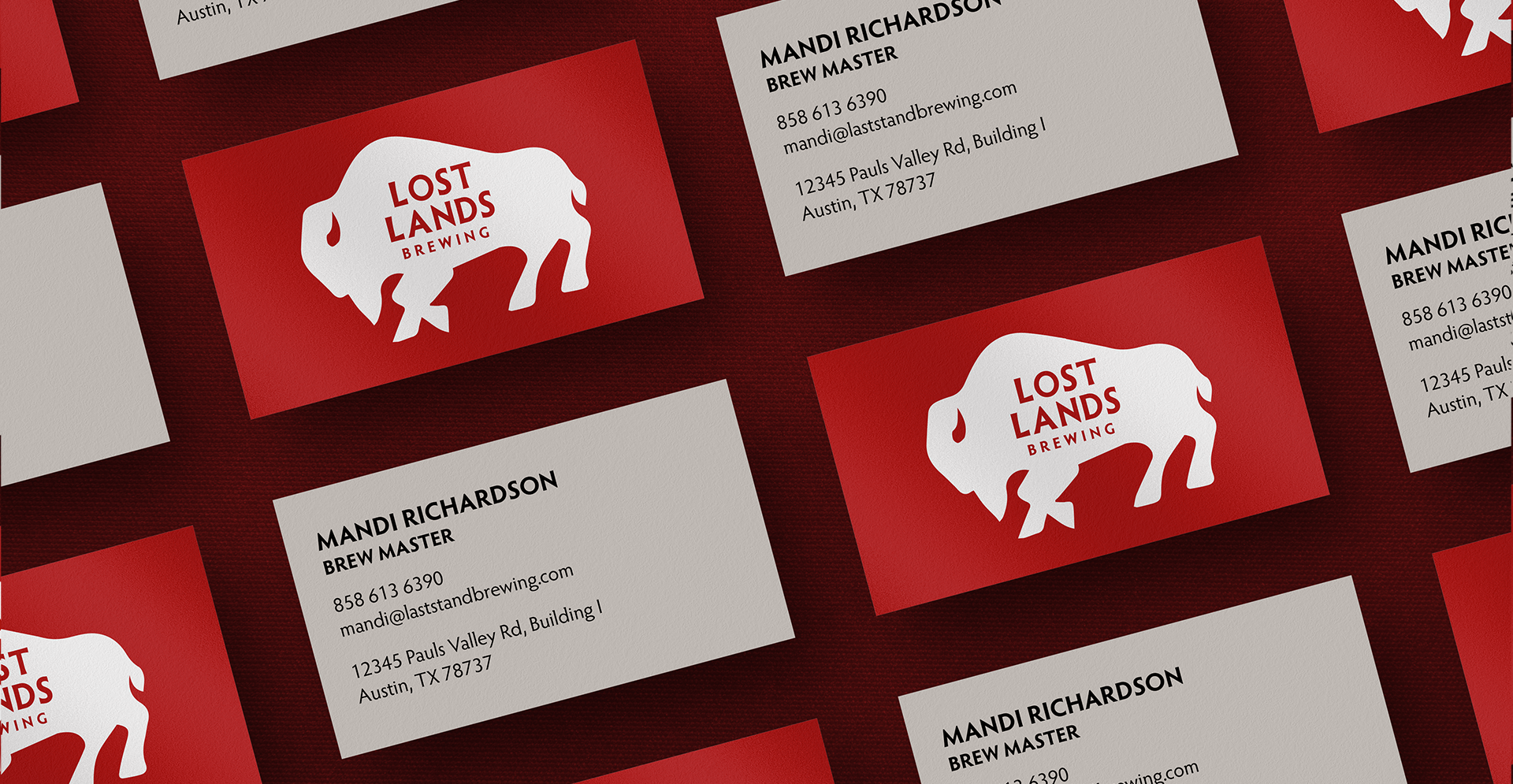 lost lands business cards