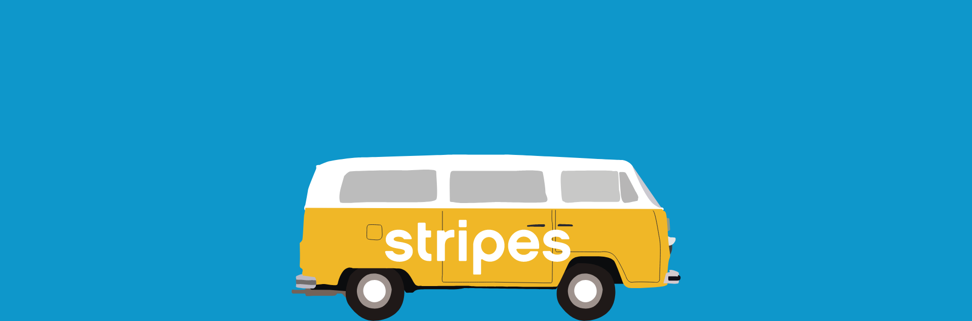 Stripes val illustration